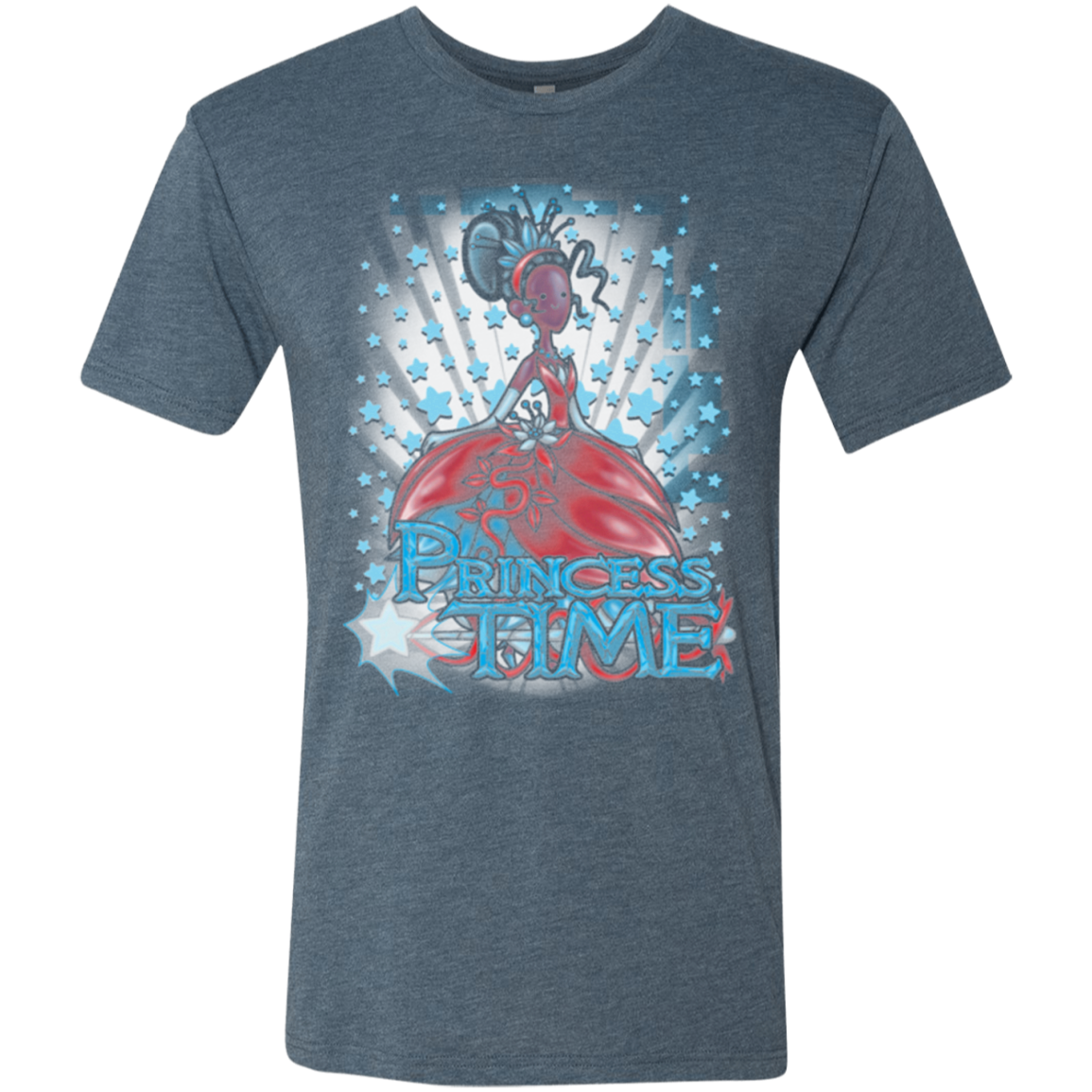 Princess Time Tiana Men's Triblend T-Shirt