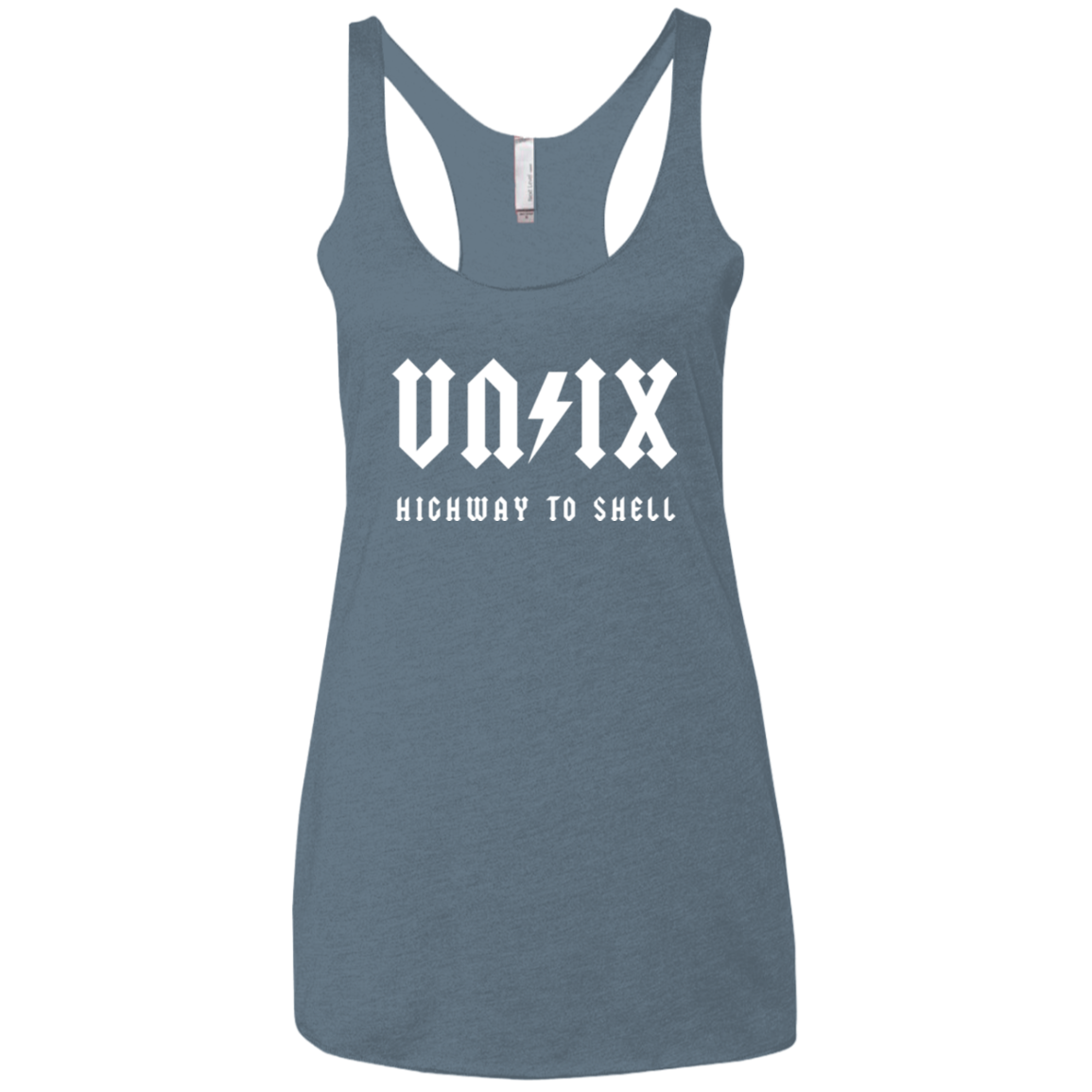 Highway to shell Women's Triblend Racerback Tank