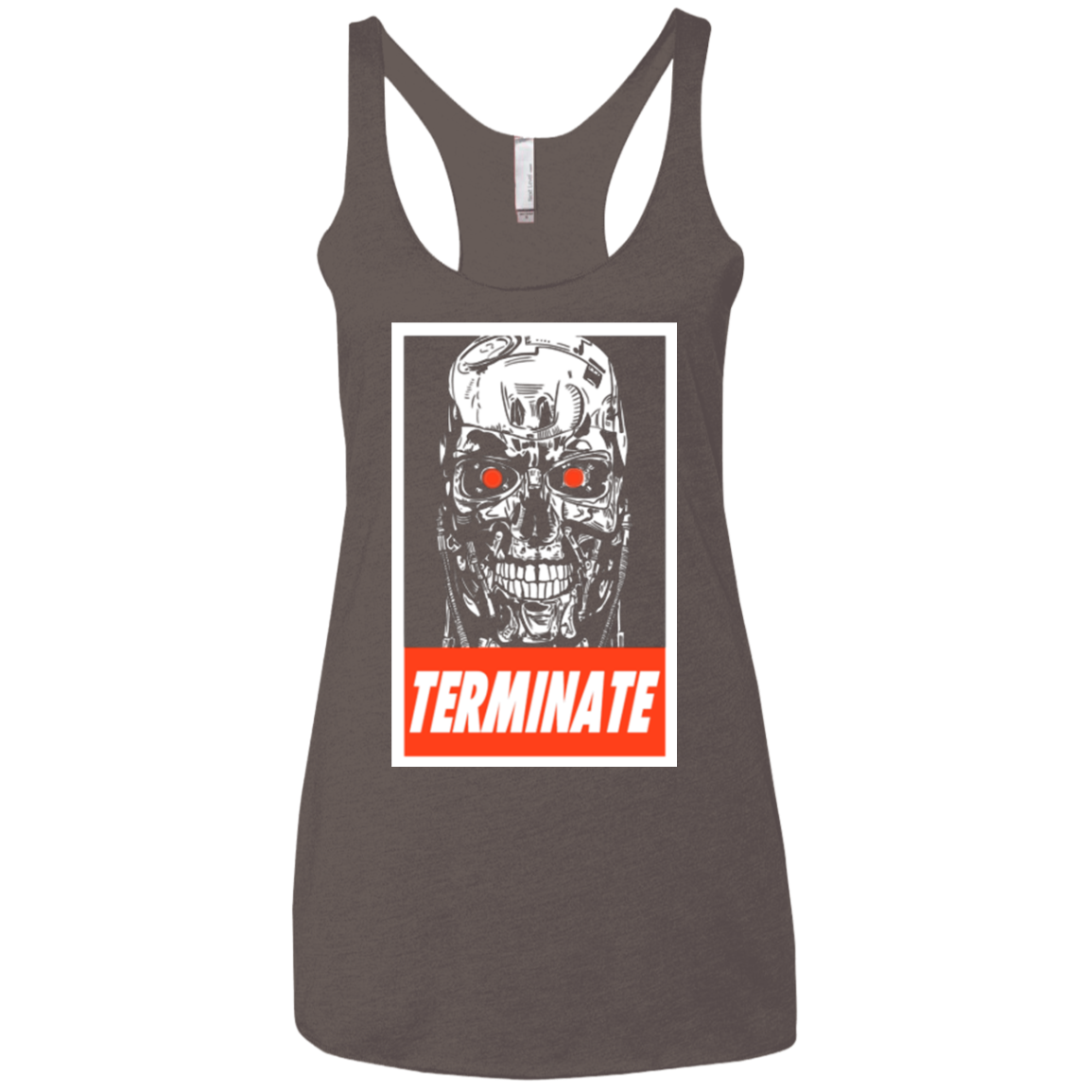 Terminate Women's Triblend Racerback Tank