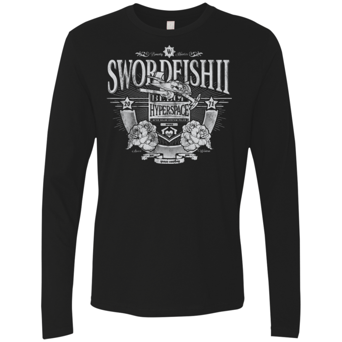 Space Western Men's Premium Long Sleeve