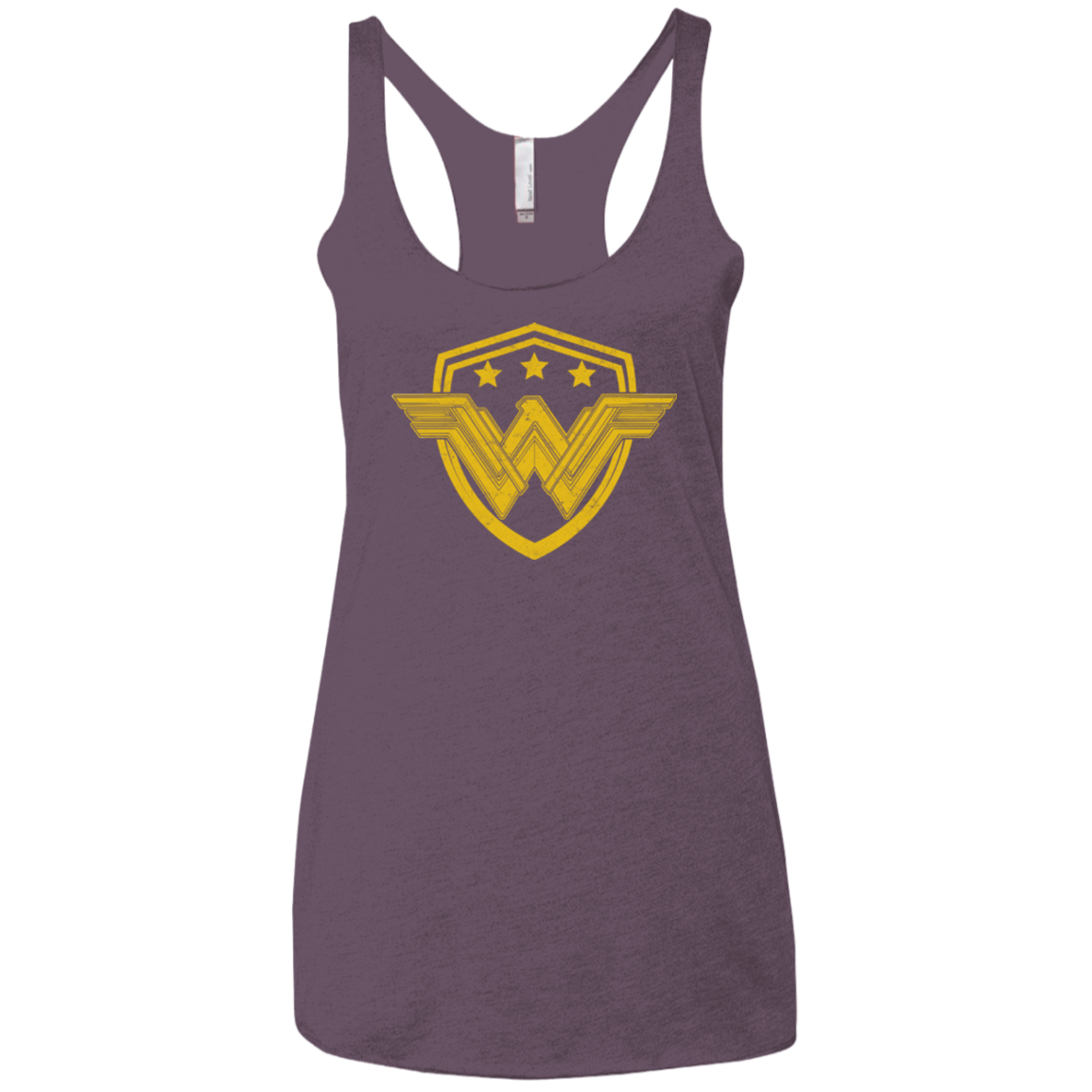 Wonder Eagle Women's Triblend Racerback Tank