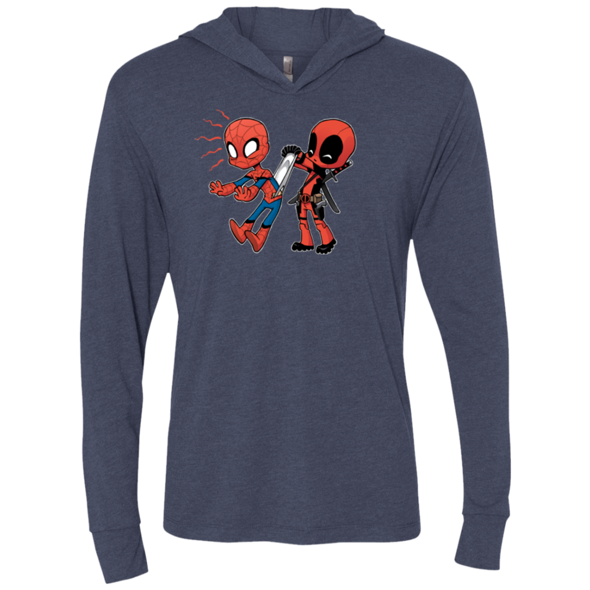 Underoos Triblend Long Sleeve Hoodie Tee