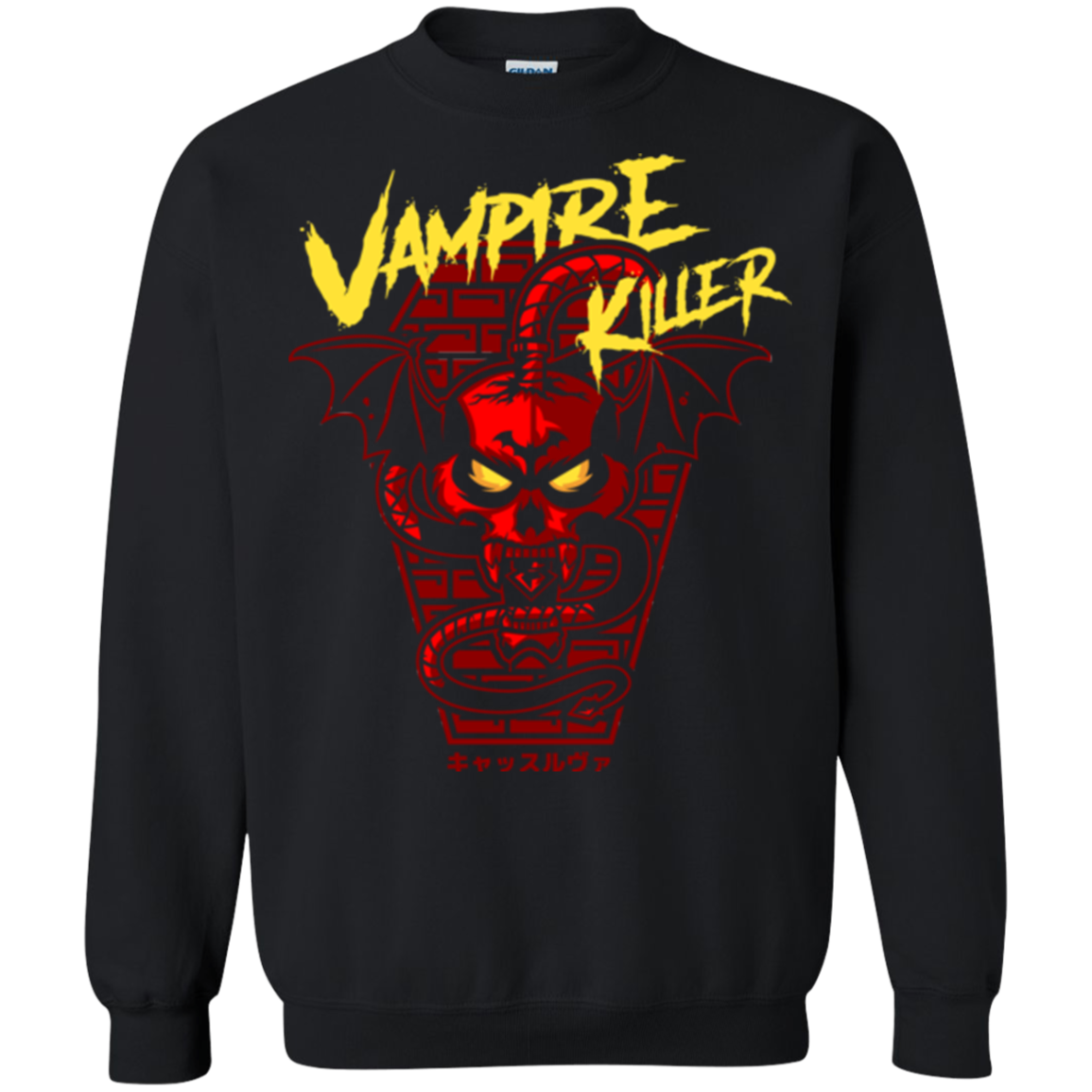 Vampire Killer Punk Crewneck Sweatshirt