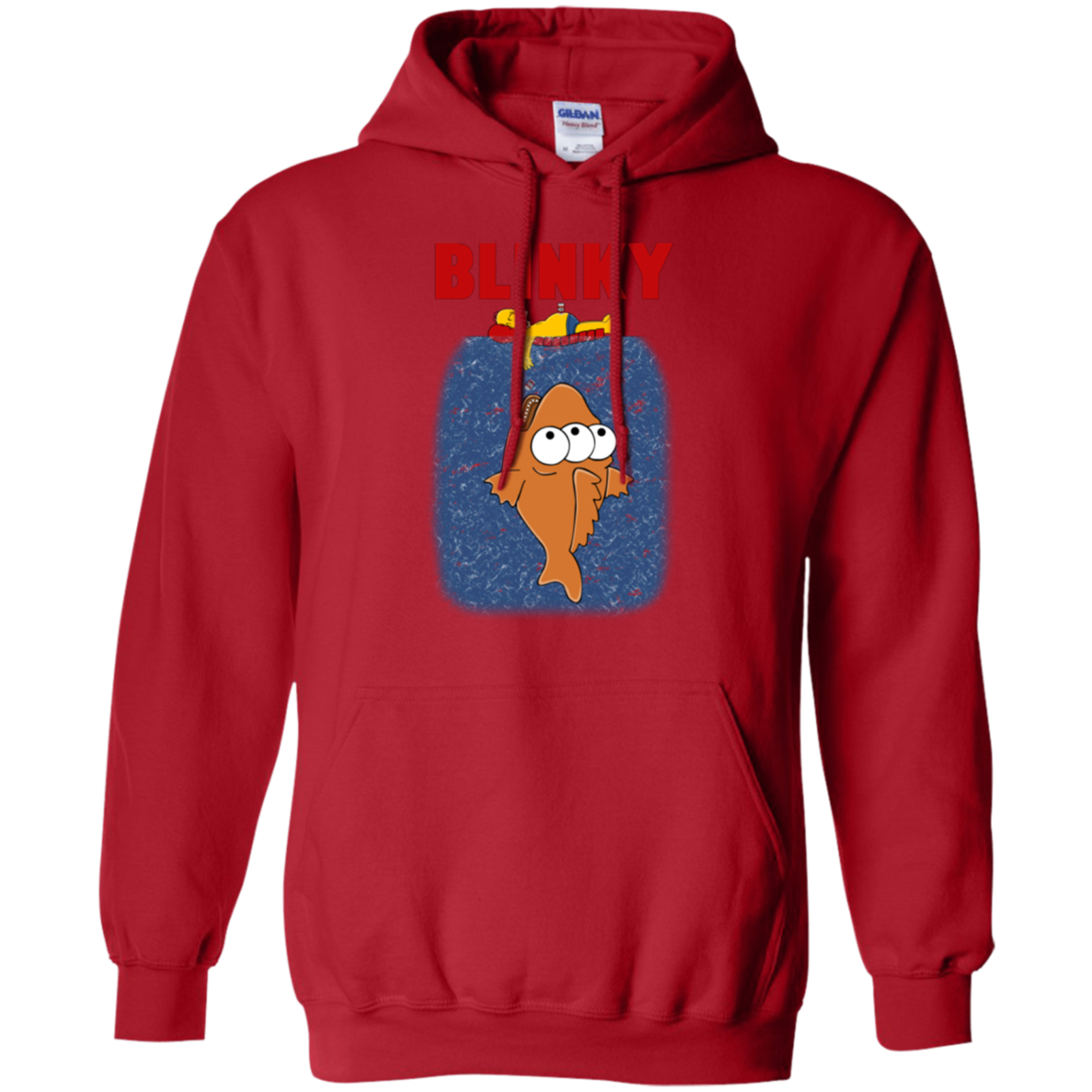 Blinky Jaws Pullover Hoodie