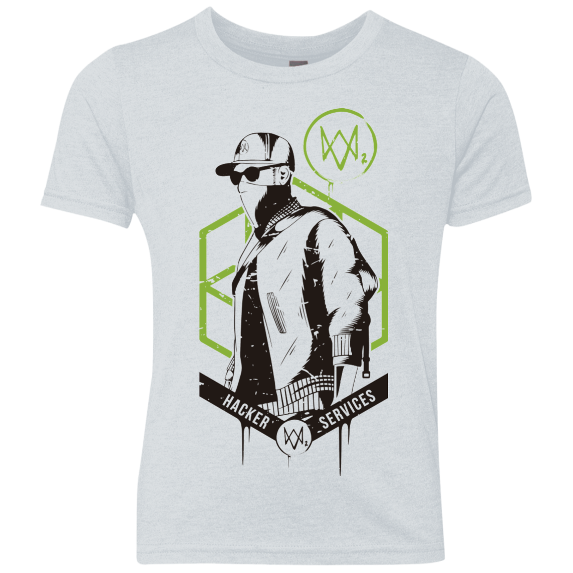 Watch Dogs 2 Hacker Services Youth Triblend T-Shirt