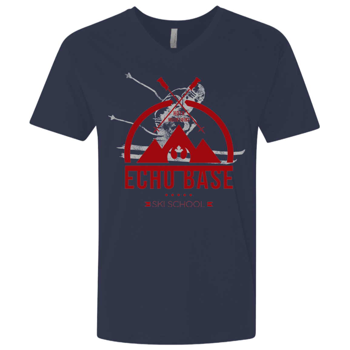 Ski School Men's Premium V-Neck