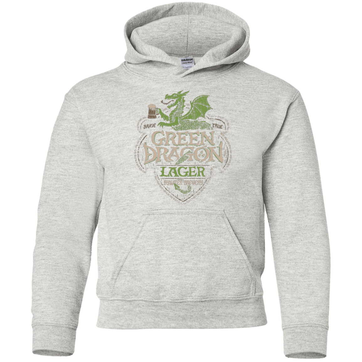 Green Dragon Youth Hoodie