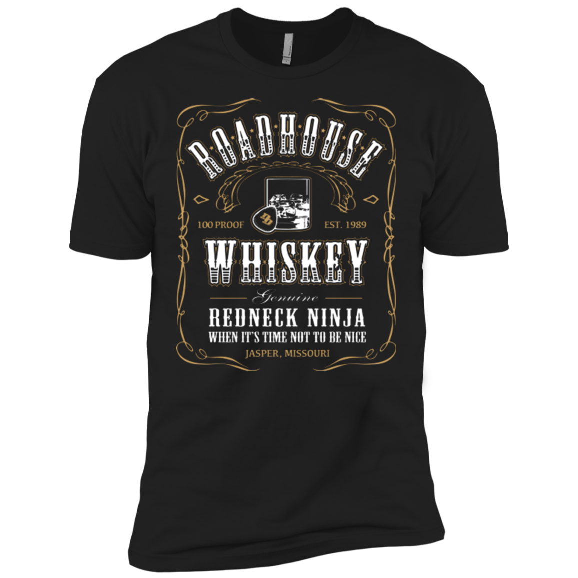 Roadhouse Whiskey Men's Premium T-Shirt