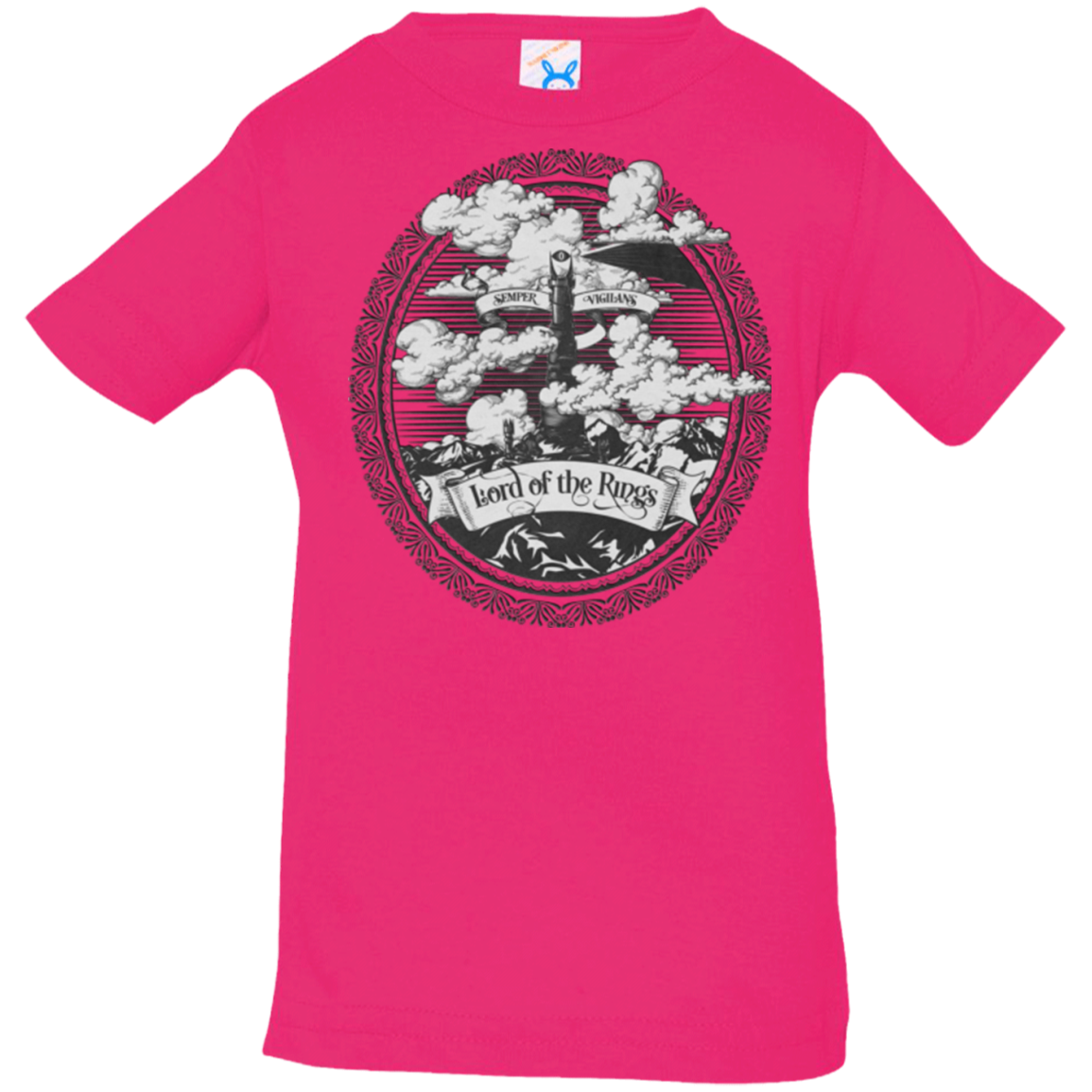 Vintage Mordor Tower Infant Premium T-Shirt