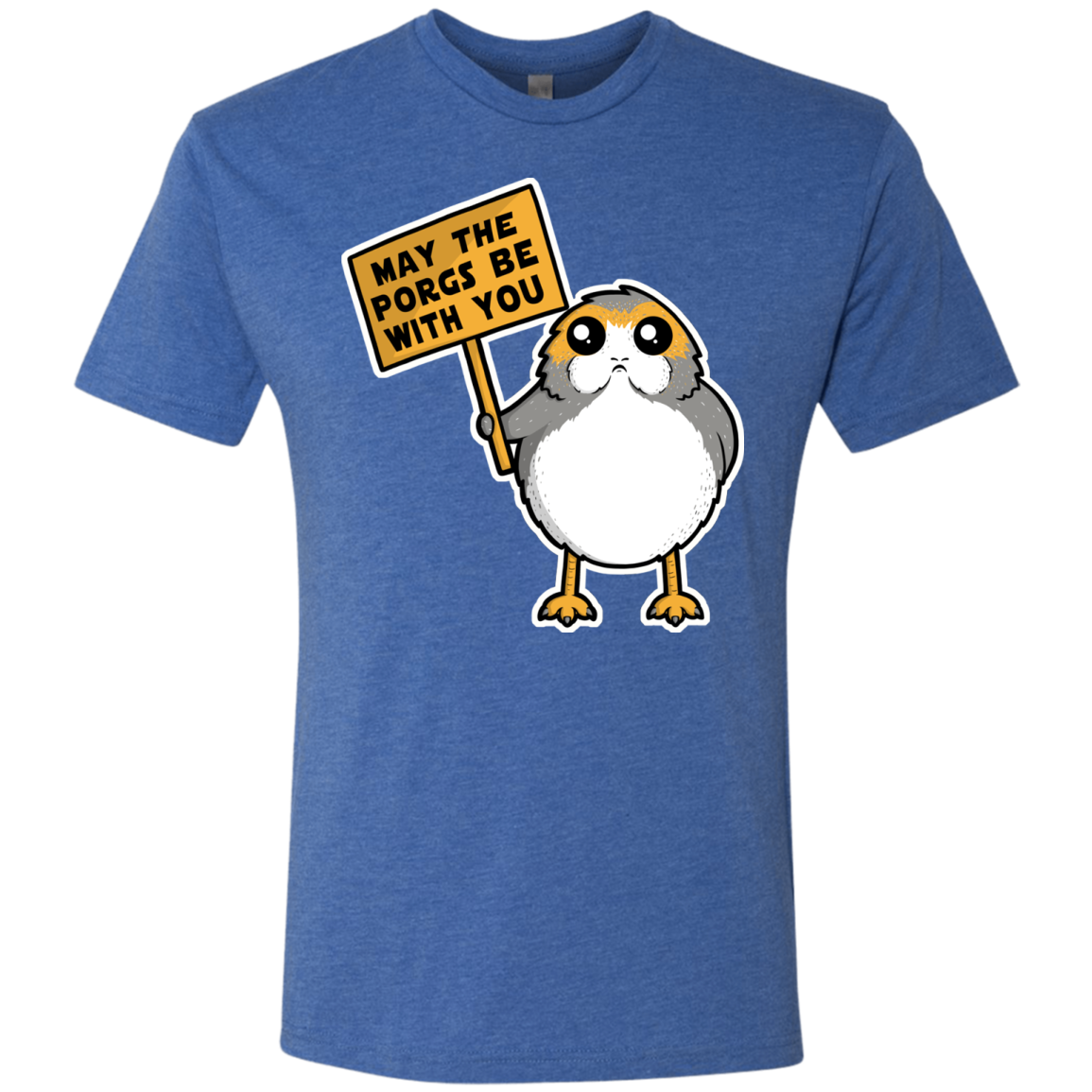 May The Porgs Be With You Men's Triblend T-Shirt