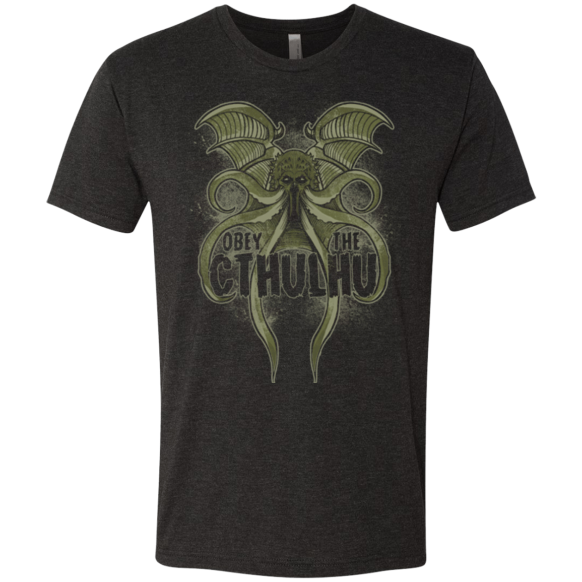 Obey the Cthulhu Men's Triblend T-Shirt