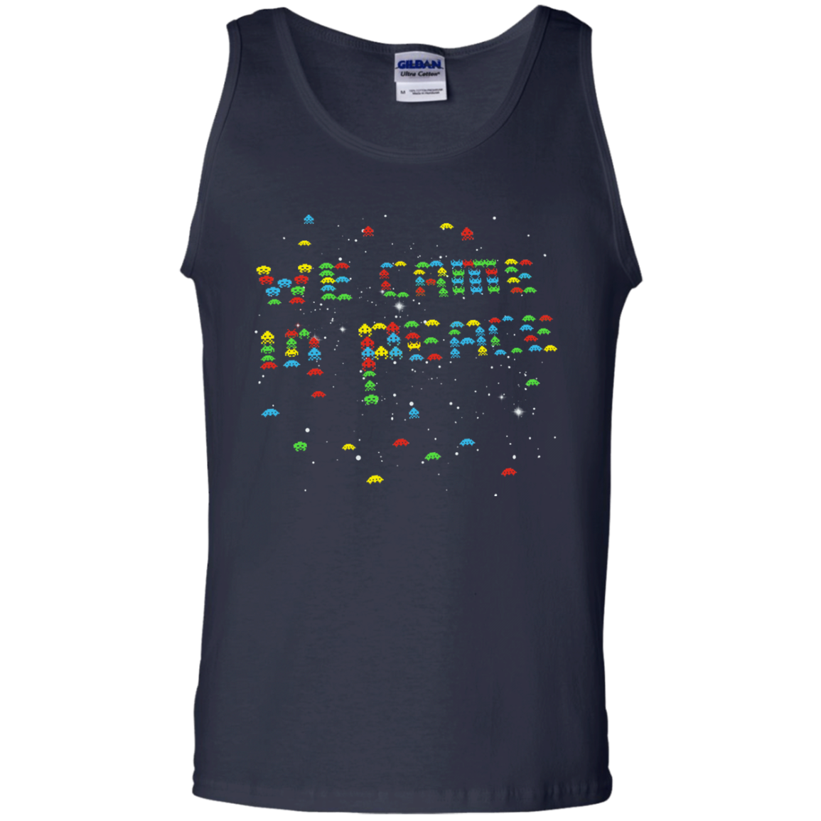 We came in peace Men's Tank Top