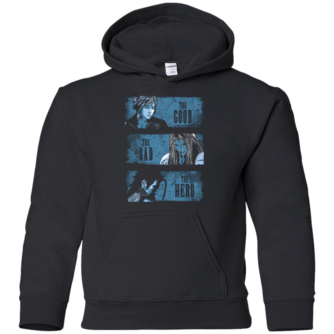 The Good the Bad and the Hero Youth Hoodie