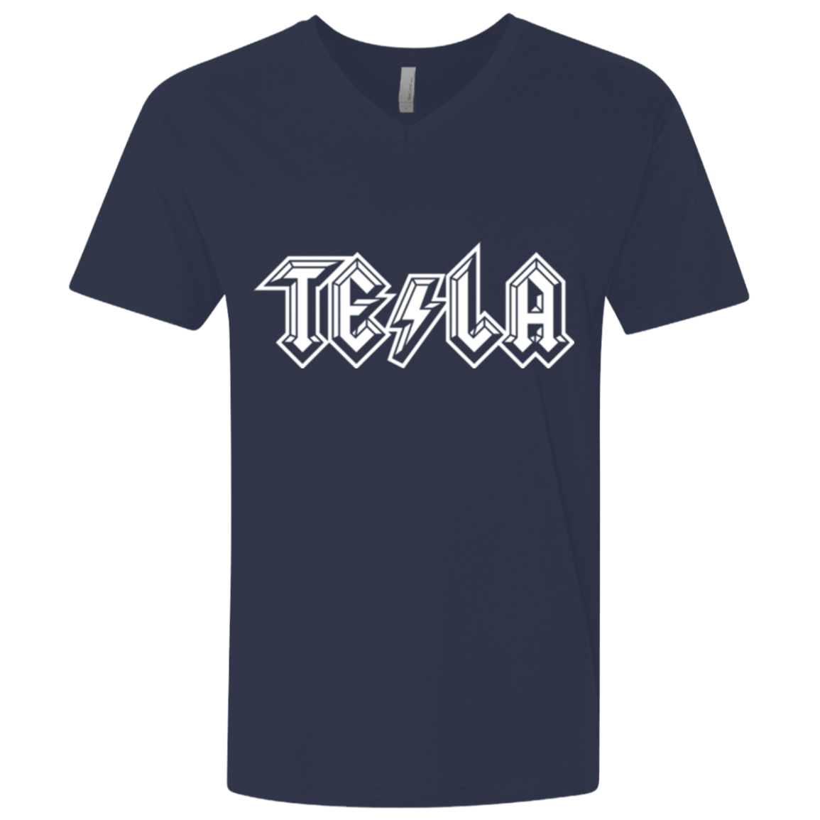 TESLA Men's Premium V-Neck