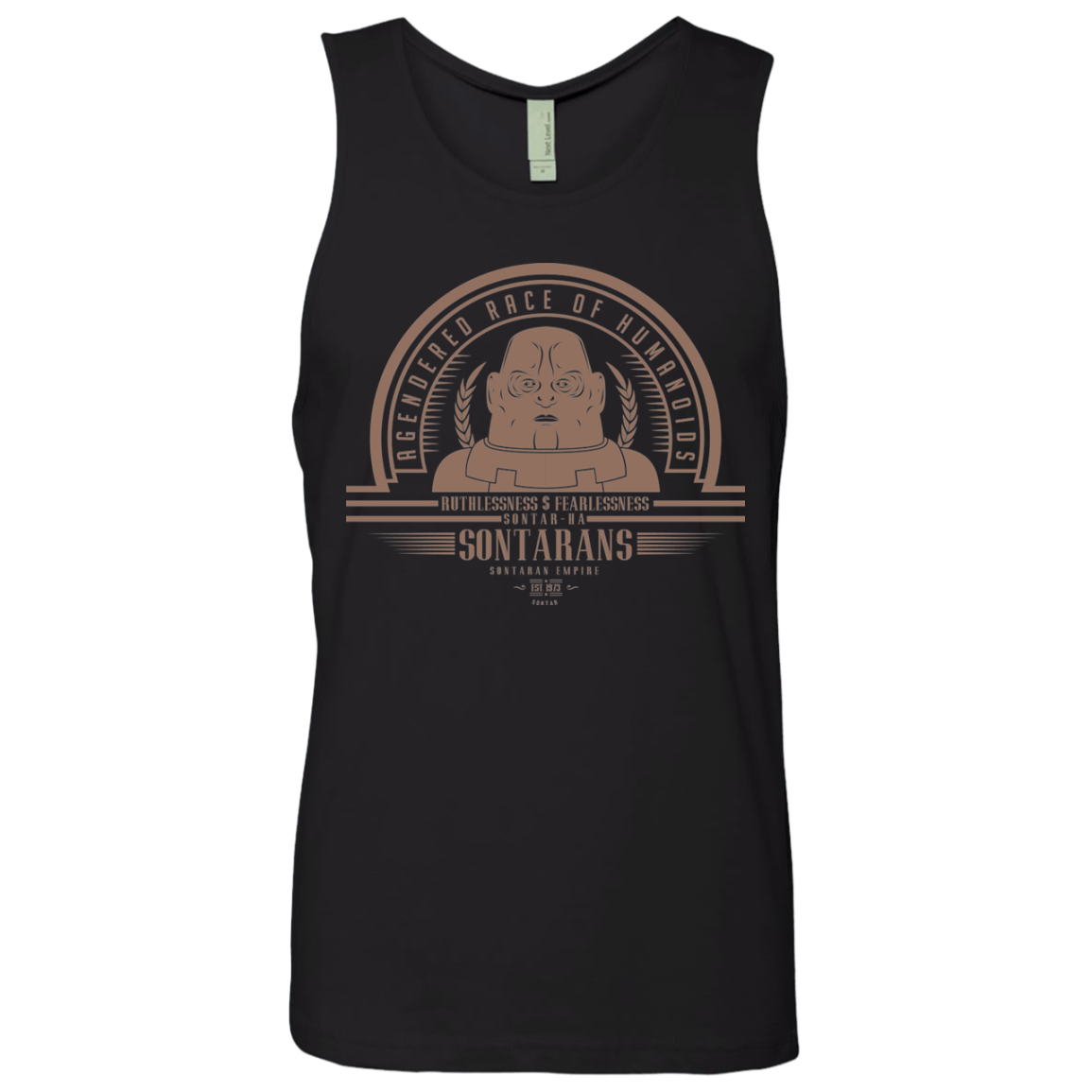 Who Villains Sontarans Men's Premium Tank Top