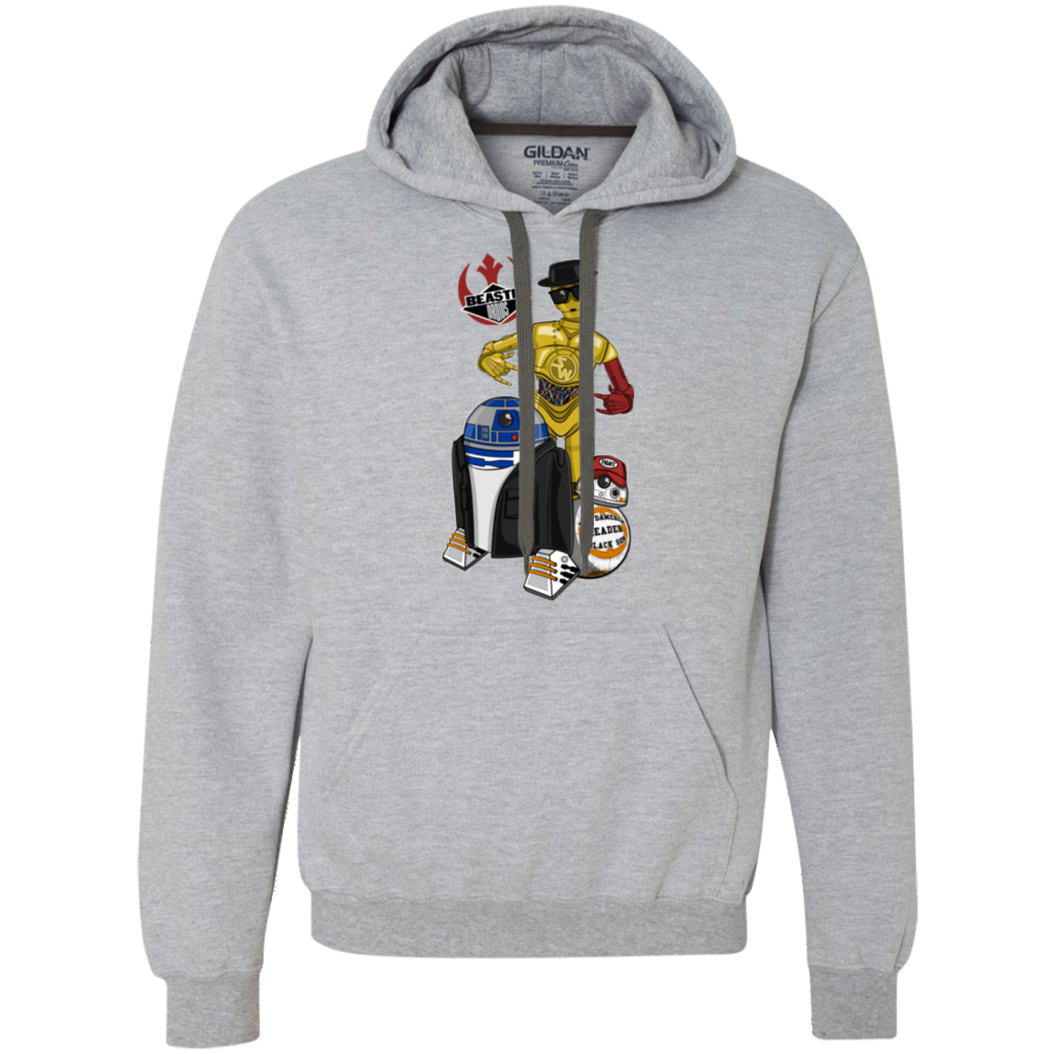 The Beastie Droids Premium Fleece Hoodie