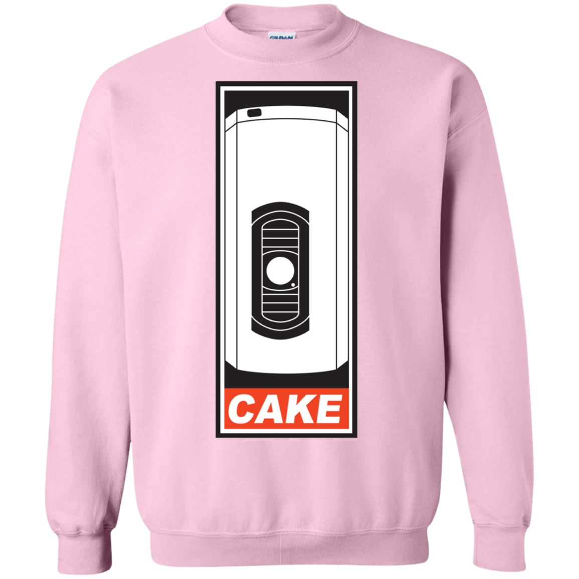 Cake is a Lie Crewneck Sweatshirt