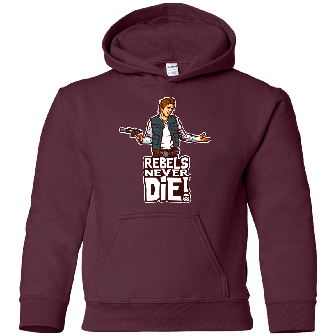 Rebels Never Die Youth Hoodie