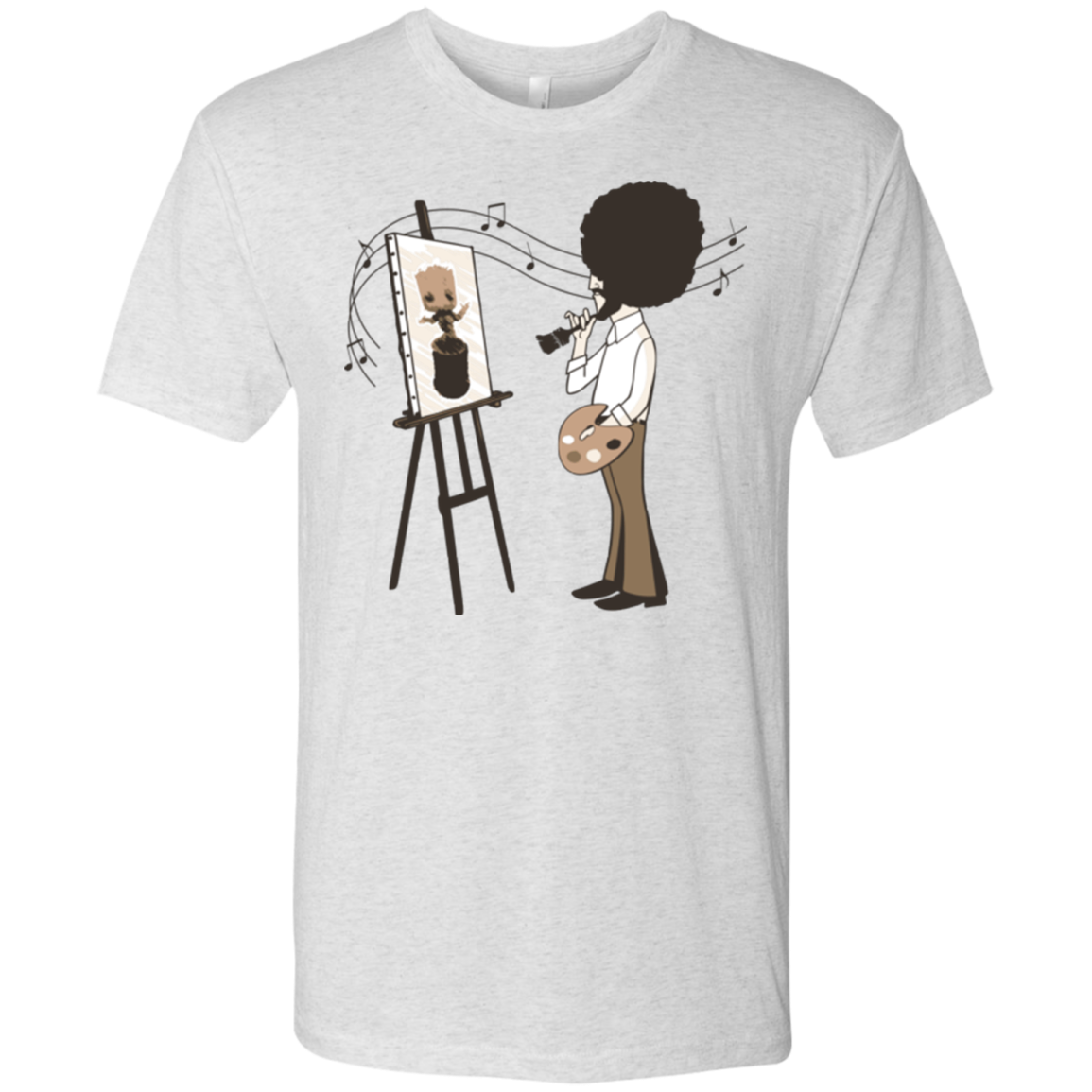 Happy Little Tree Men's Triblend T-Shirt