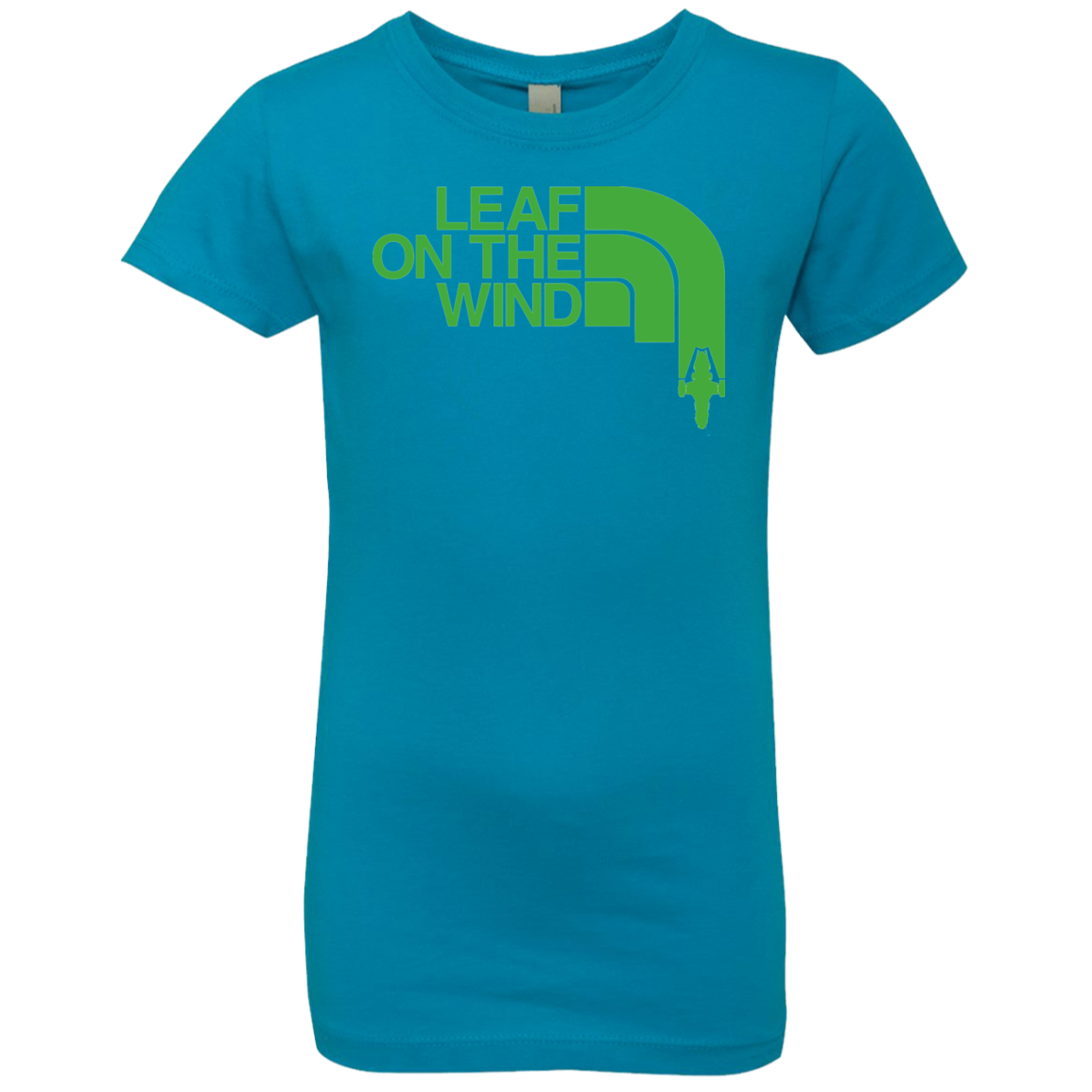 Leaf on the Wind Girls Premium T-Shirt