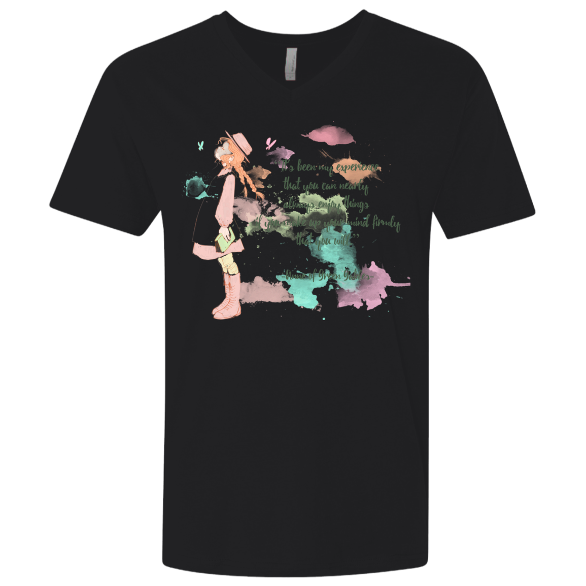 Anne of Green Gables Men's Premium V-Neck