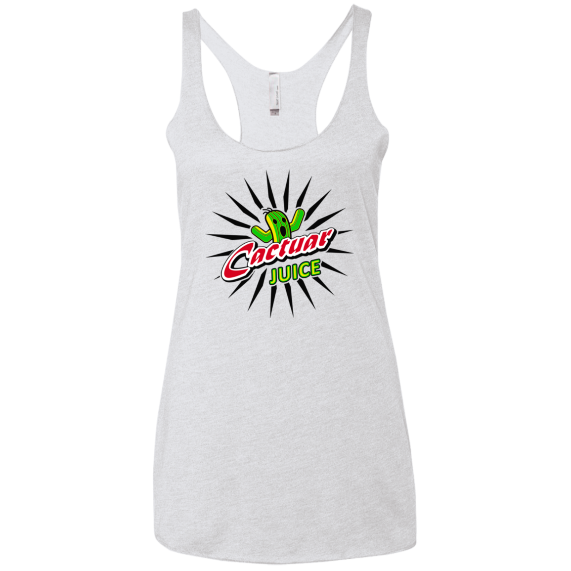 Cactuar juice Women's Triblend Racerback Tank