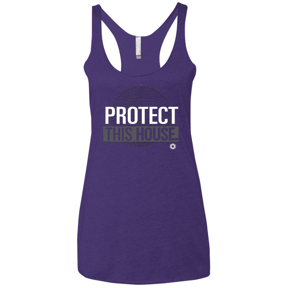 Protect This House Women's Triblend Racerback Tank