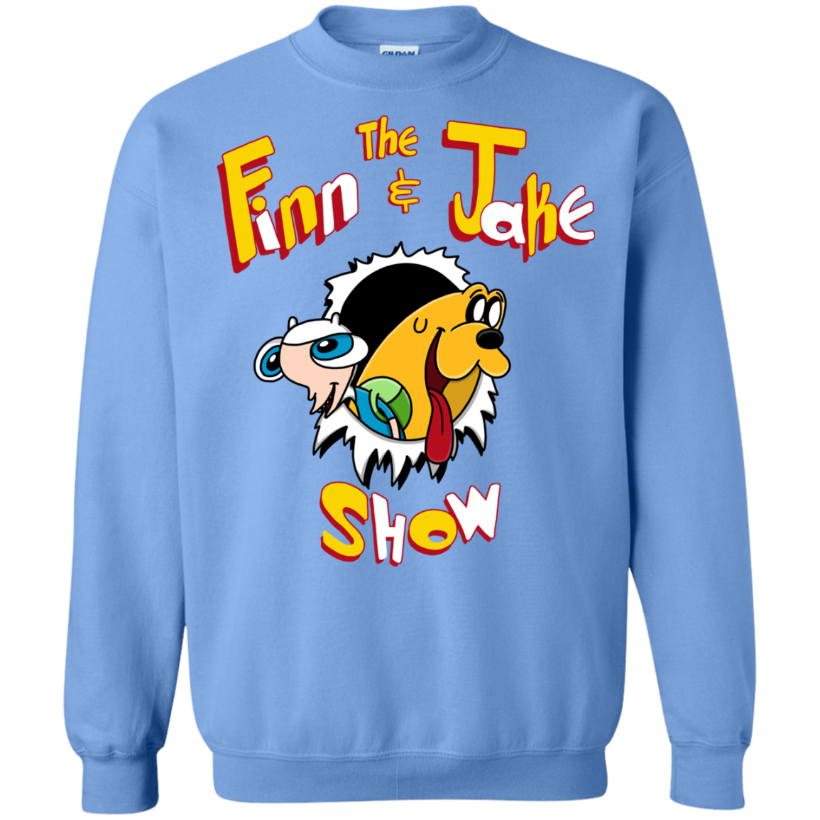 The Finn and Jake Show Crewneck Sweatshirt
