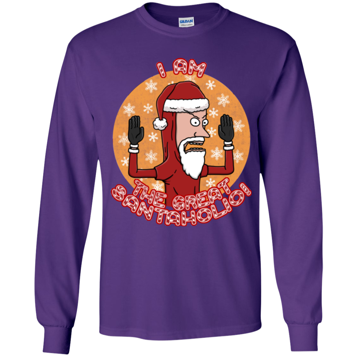 The Great Santaholio Youth Long Sleeve T-Shirt