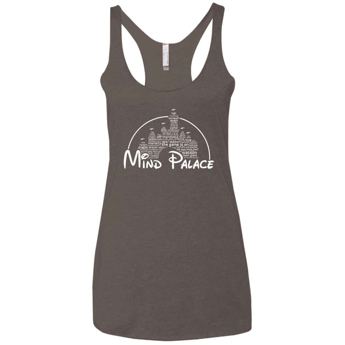 Mind Palace Women's Triblend Racerback Tank