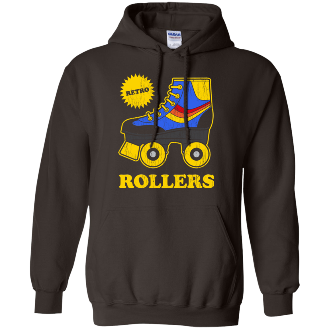Retro rollers Pullover Hoodie