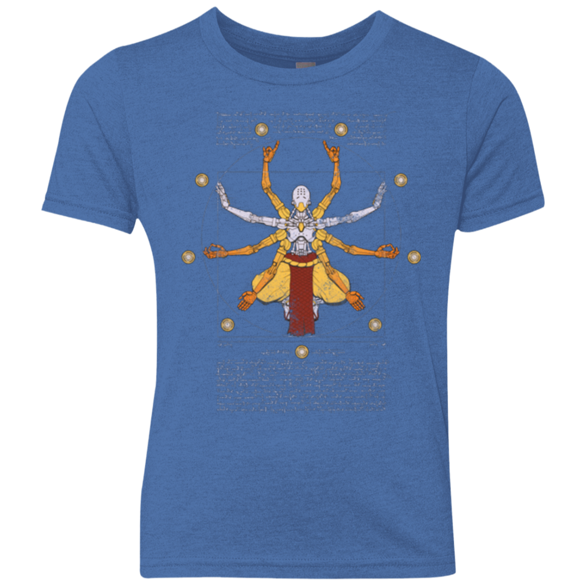 Vitruvian Omnic Youth Triblend T-Shirt