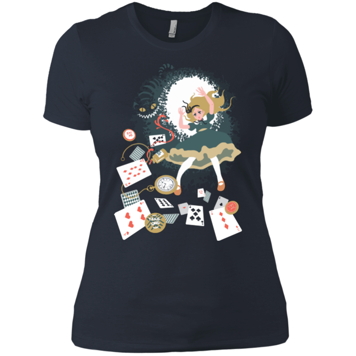 Down the rabbit hole Women's Premium T-Shirt
