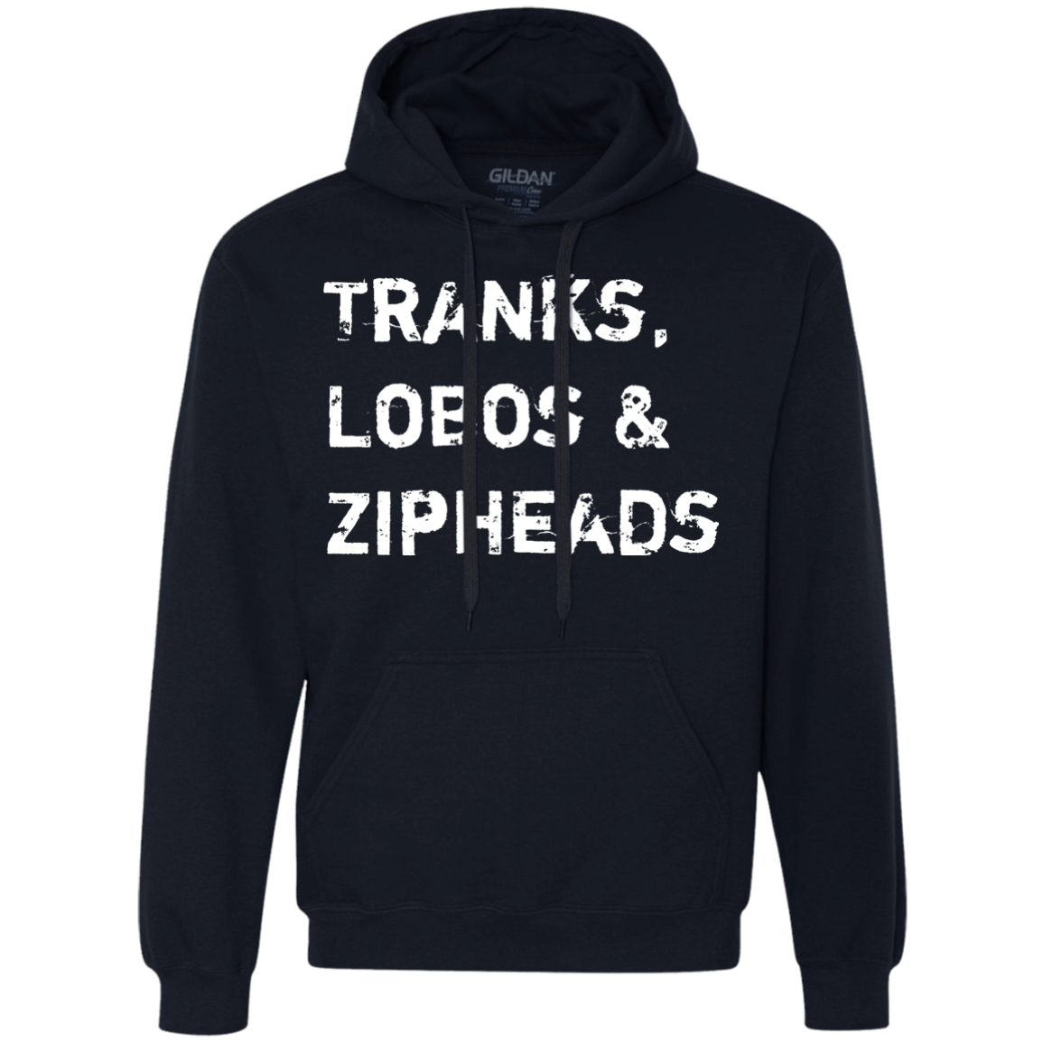 Tranks Lobos Zipheads Premium Fleece Hoodie