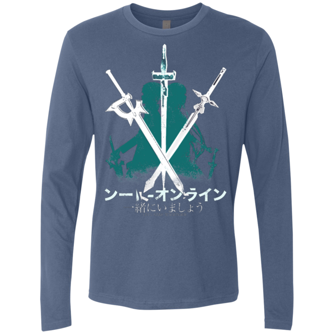 Sword Art Men's Premium Long Sleeve