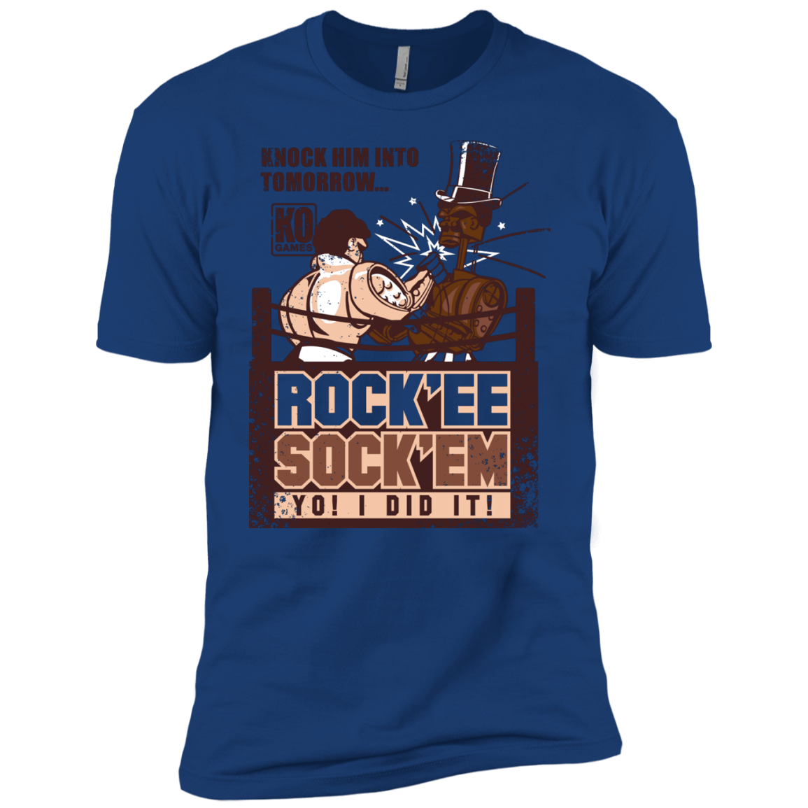 Rockee Sockem Boys Premium T-Shirt