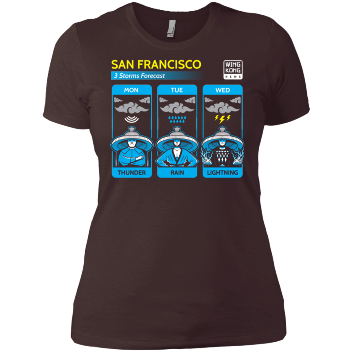 Three Storms Women's Premium T-Shirt