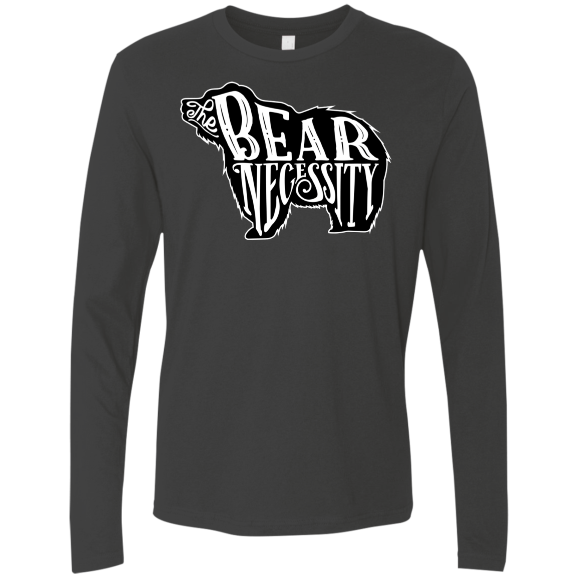 The Bear Necessity Men's Premium Long Sleeve