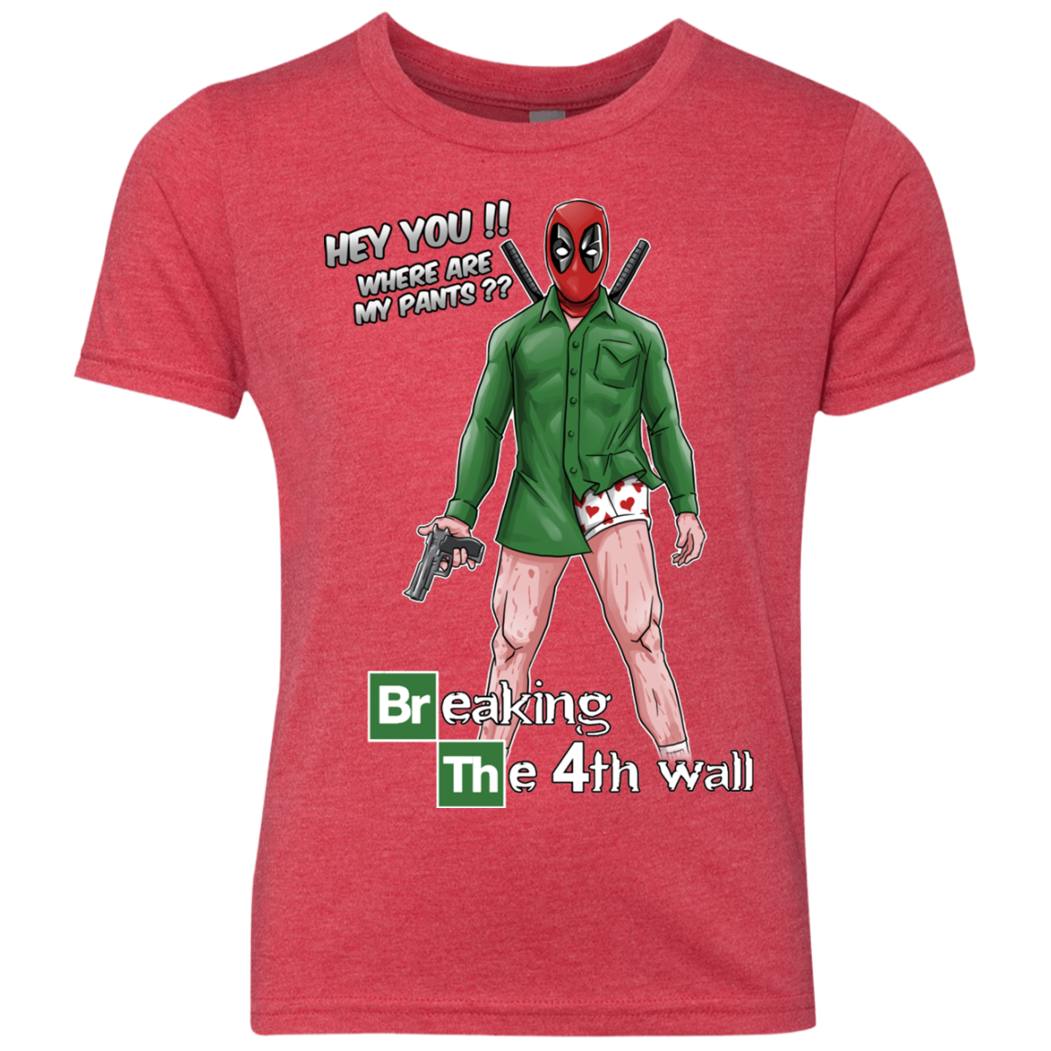 Breaking the 4th Wall Youth Triblend T-Shirt