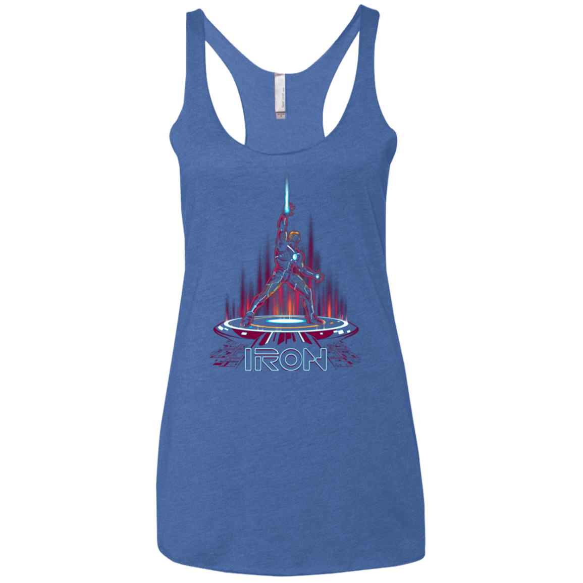 IRON TRON Women's Triblend Racerback Tank
