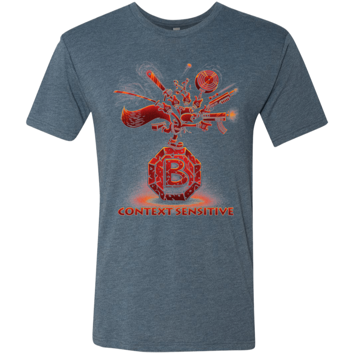 Context Sensitive Men's Triblend T-Shirt