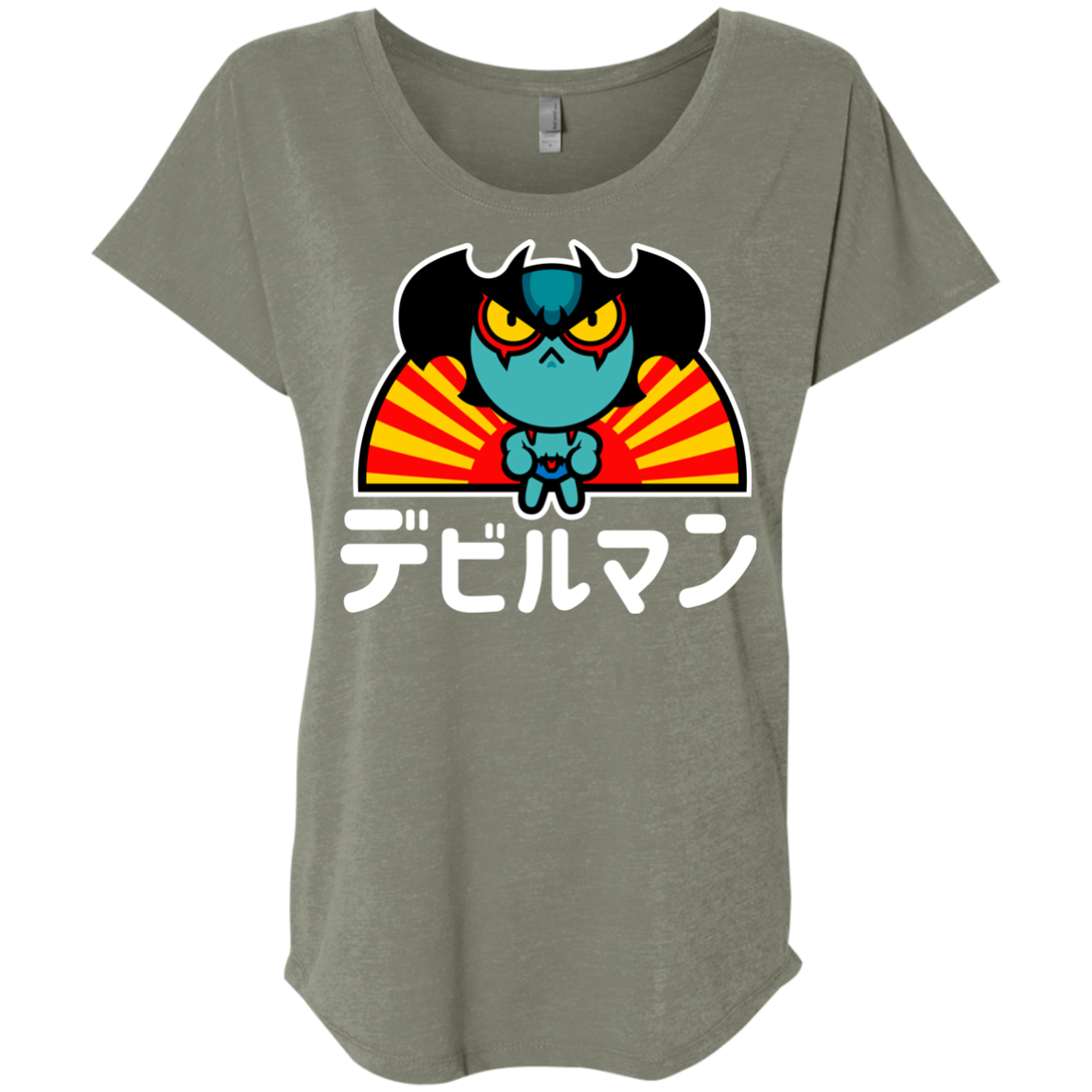 ChibiDebiruman Triblend Dolman Sleeve