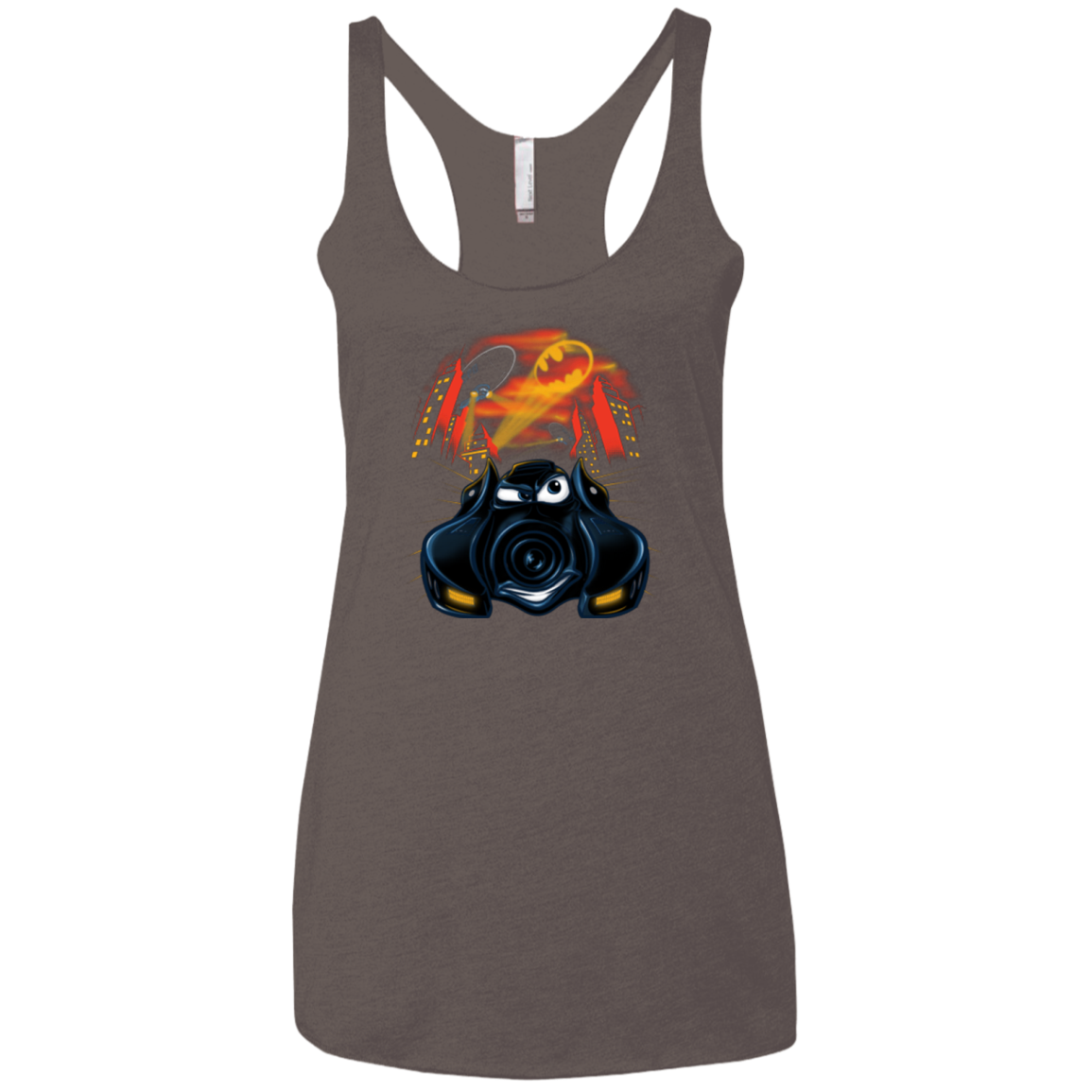 Dance With The Devil Women's Triblend Racerback Tank
