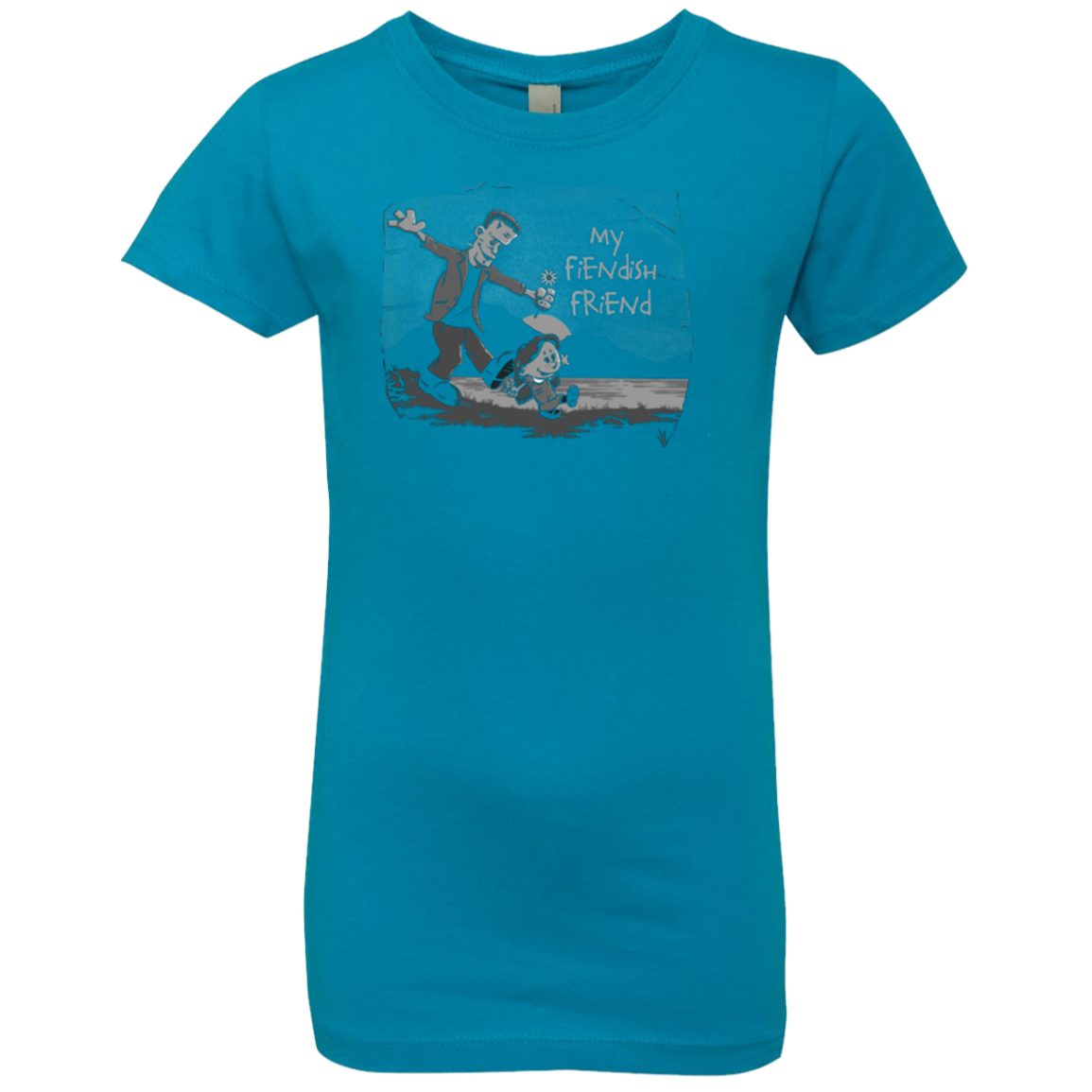 My Fiendish Friend Girls Premium T-Shirt