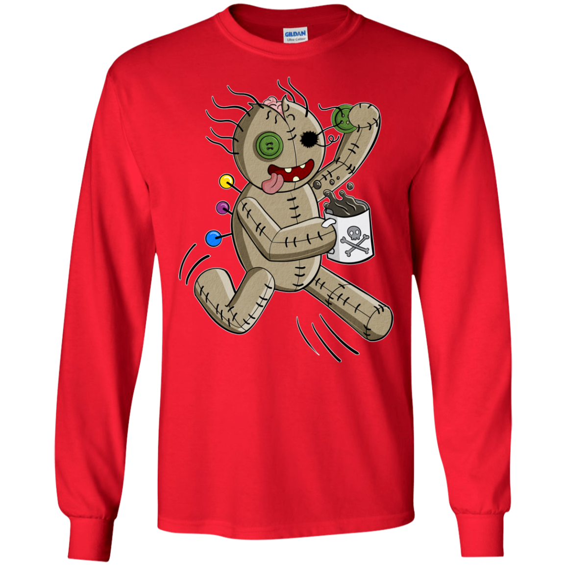 Voodoo Coffee Runner Long Sleeve T-Shirt