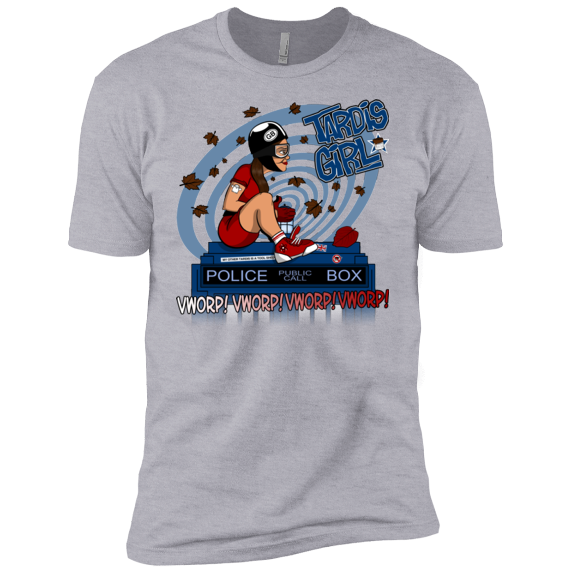 Tardis Girl Boys Premium T-Shirt