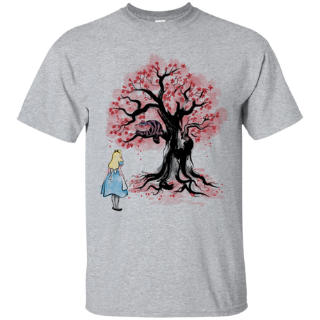 The Cheshire's tree Sumi-e T-Shirt