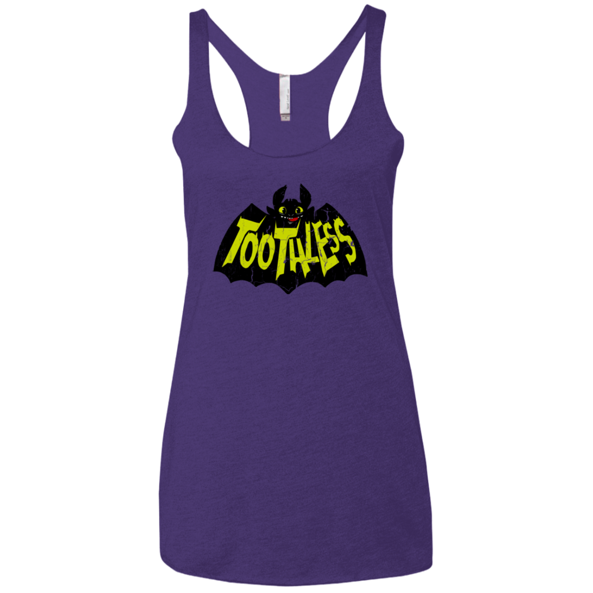 The Dark Dragon Women's Triblend Racerback Tank