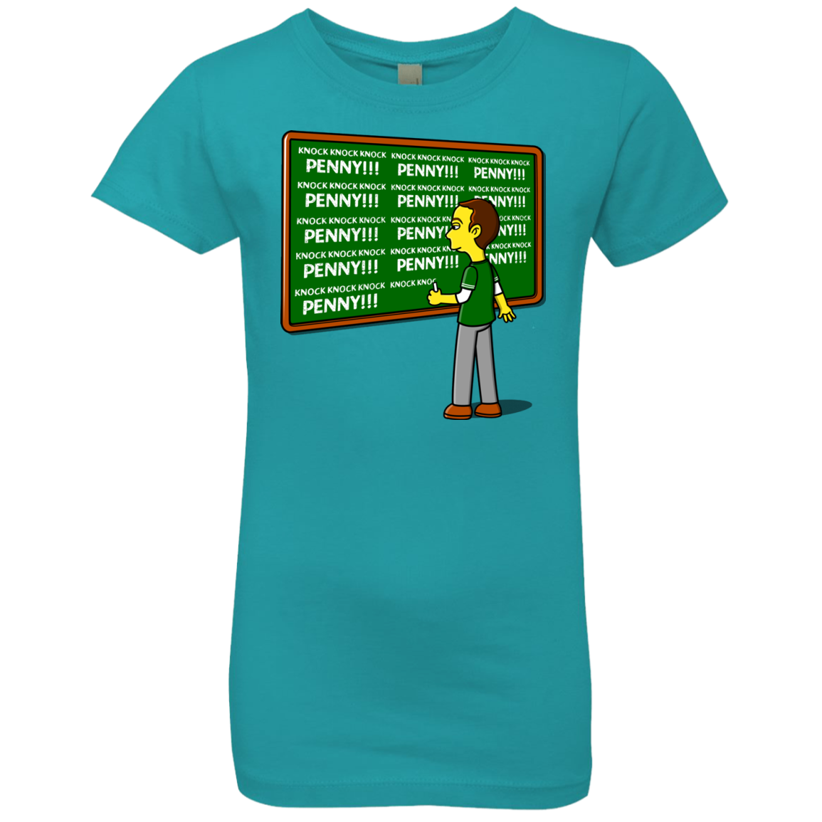 Blackboard Theory Girls Premium T-Shirt