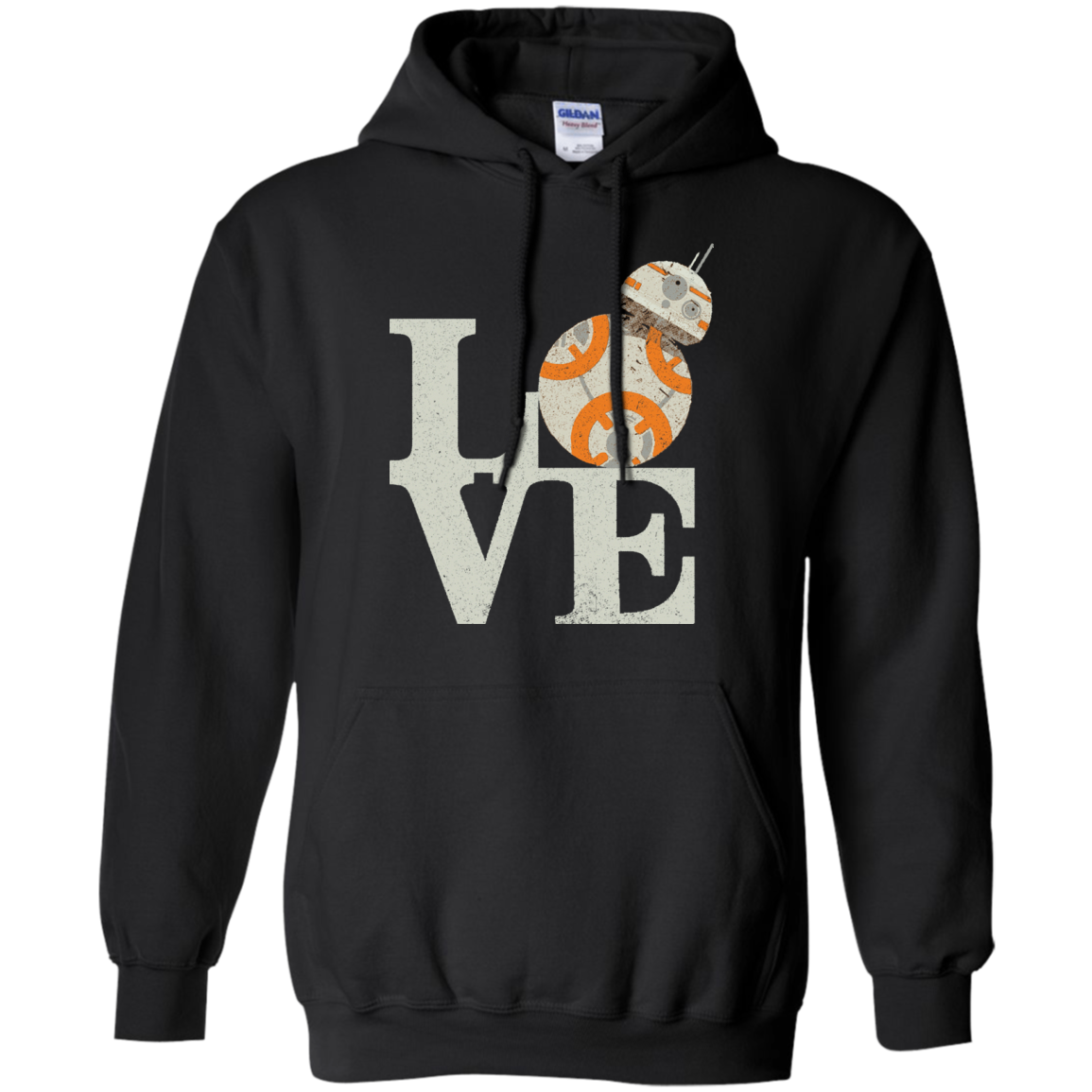 Love Droids Pullover Hoodie